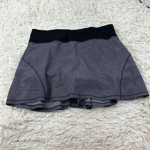 Lululemon Circuit Breaker Skirt II (Tall) (15") Disperse Dusky Lavender Black /